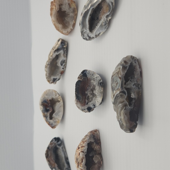 Natural Geode Agate Druzy BEADS - Picture 1 of 13